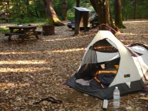 My camping outfit and Hickey Standish state park