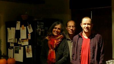 Helene, Bob and Aaron. My flash wasn't working